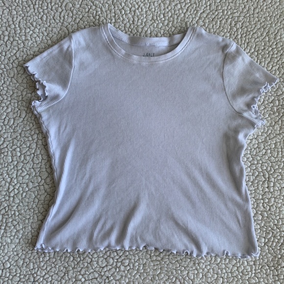 Brandy Melville Tops - Brandy Melville White Tee